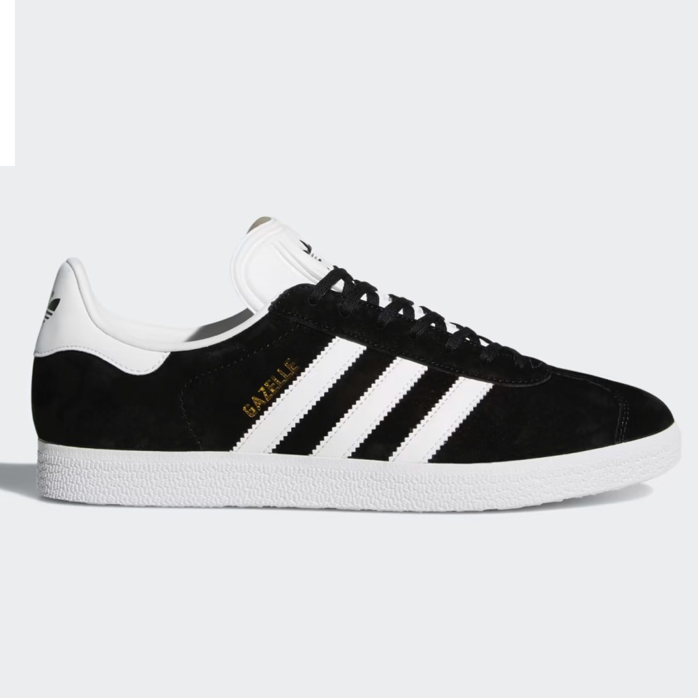 Adidas Gazelle Black and White Sneakers